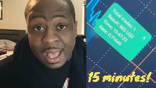 Must Watch: $865 in 15 minutes!