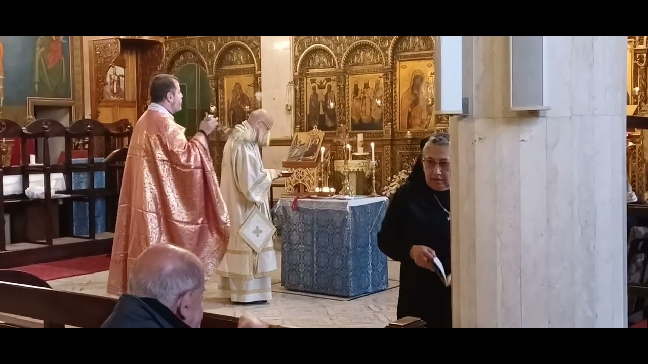 Blessing of Holy Chrism Melkite Holy Week