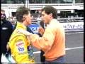 Sennas tough row with schumacher