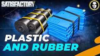 Basic Oil Refining: Plastic & Rubber Tutorial - Satisfactory New Player Guide EP23
