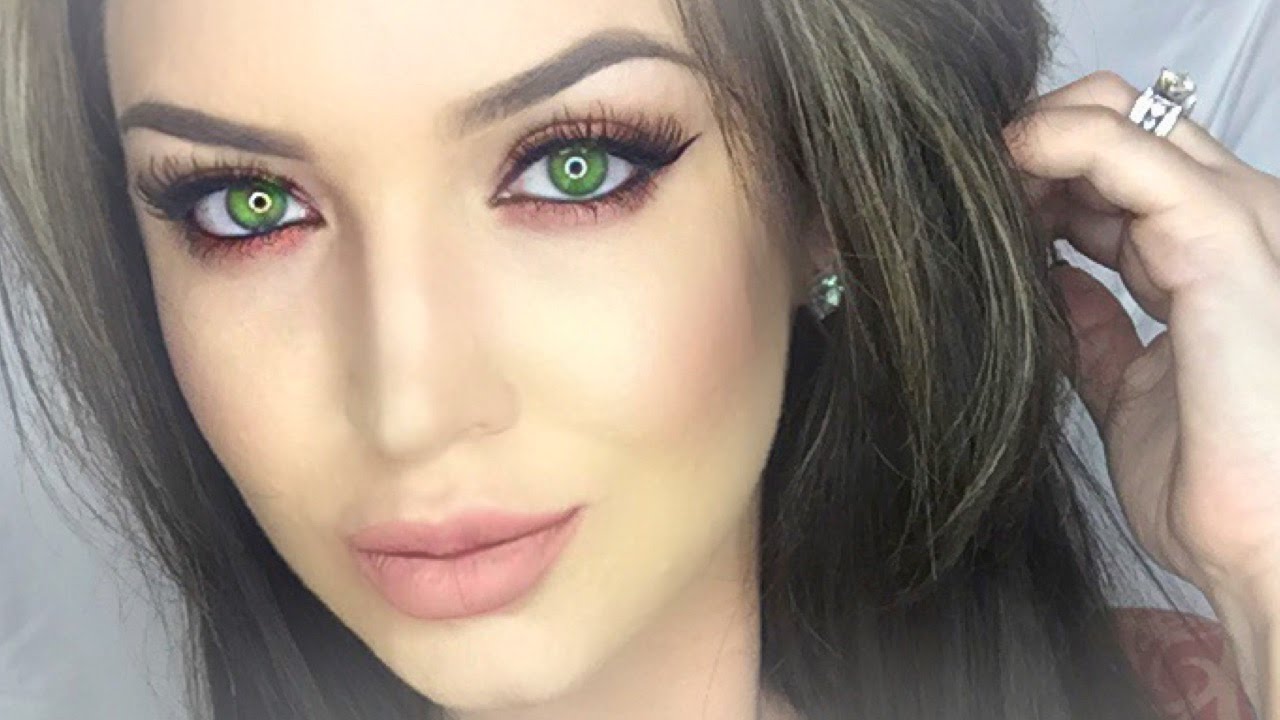 enhance hazel | green eyes ♡ makeup tutorial - youtube