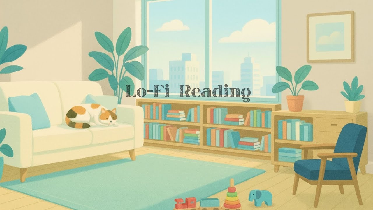 Lo-Fi Reading Music – Calm Family Time 📚🎶