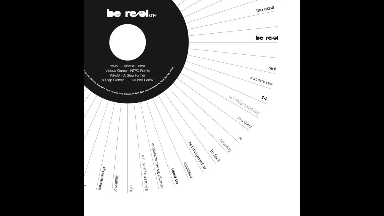 yokoO - Viciuos Game [Be Real 014]