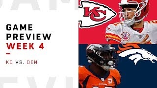 Kansas City Chiefs vs. Denver Broncos | Week 4 Game Preview | NFL Playbook