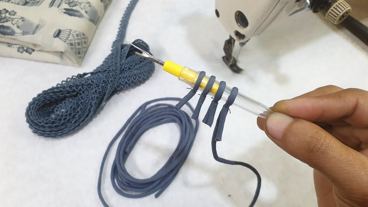 Chalk Loop 🌙 Eid Special Chalk Design | Loops & Pearls Styling Tricks Step by Step ...