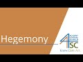 Understanding Hegemony