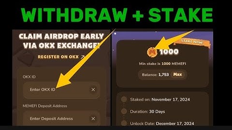 KNOW THIS before You Stake your MEMEFI COINS + WITHDRAWAL TO OKX EXCHANGE |MEMEFI LATEST UPDATE