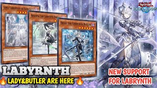 [LABRYNTH] LADY & BUTLER ARE HERE🔥 FLOODGATES & ANTI SKILL COMBOS🔥 (Combo Guide & Replays)IN YGO DL.