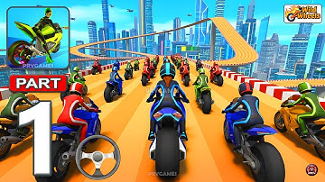 Wild Wheels: Bike Racing - Gameplay Walkthrough Part 1 - Bike Race Master (Android, iOS)