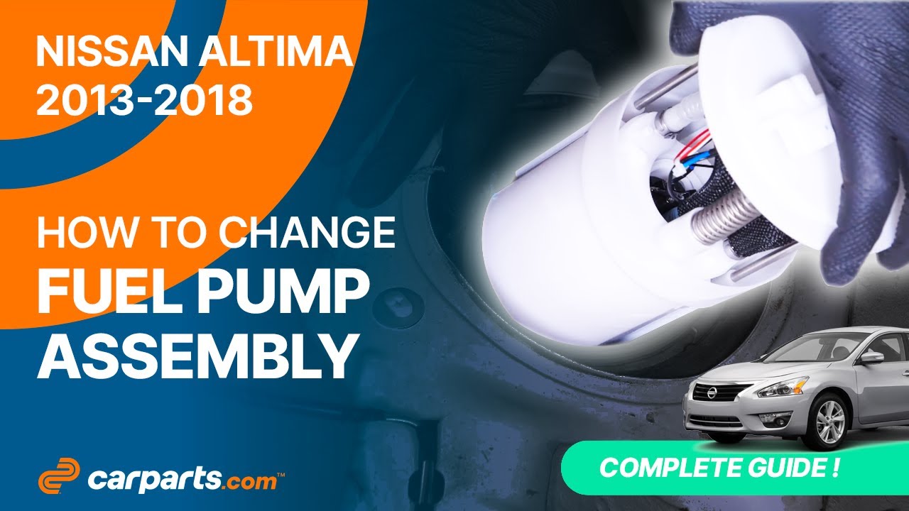 How We Replaced the Altima Fuel Pump 2014 nissan altima fuel pump