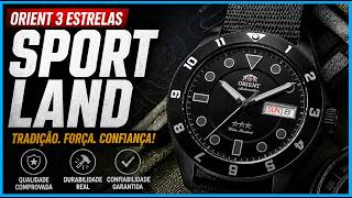 ORIENT SPORT LAND  automático : Tradição e robustez para o seu  dia a dia !