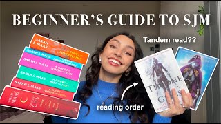 The ultimate beginner's guide to Sarah J Maas | Throne of Glass, ACOTAR, Crescent City📖🌹