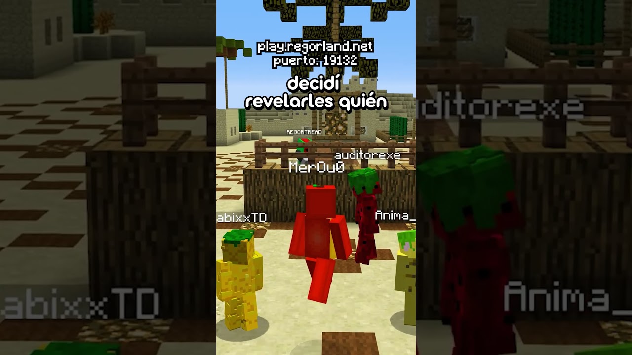 El clan de FRUTAS en mi server de Minecraft!