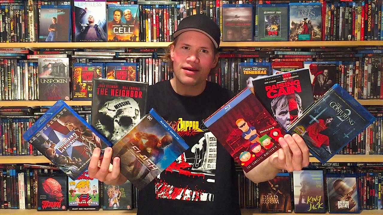 My Blu-ray Collection Update 9/3/16 : Blu ray and Dvd Movie Reviews ...