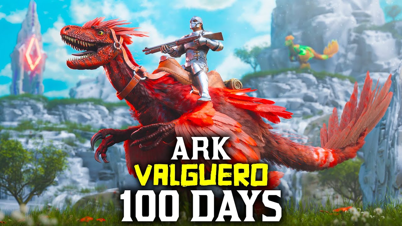 I Spent 100 Days in Ark Valguero Ascended... Here's What Happened