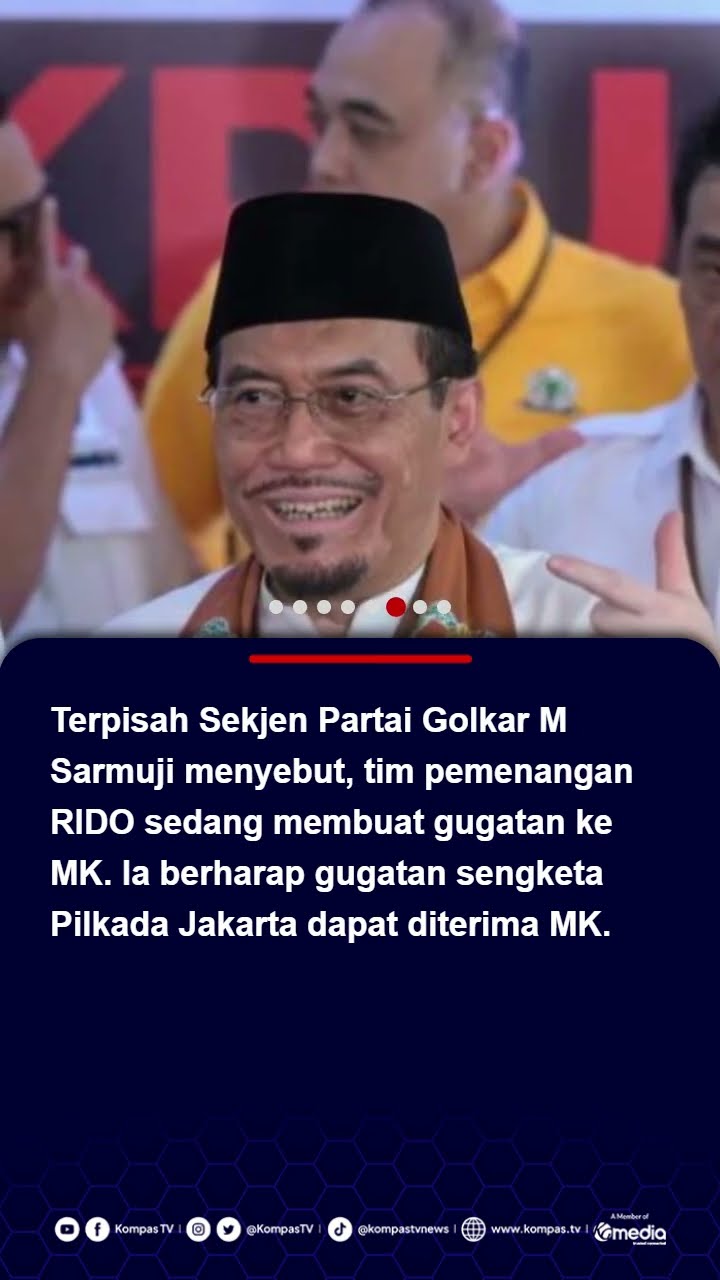 Bahlil Pilih No Comment Soal Rencana Tim RIDO Gugat Keputusan KPU DKI Jakarta ke MK #rksuswono
