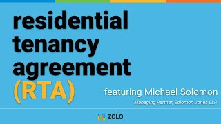 Residential Tenancy Agreement (RTA)