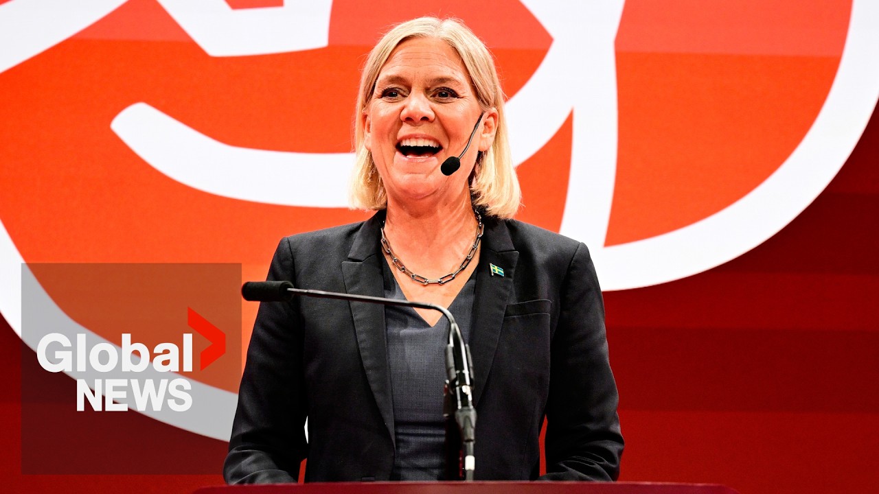 Sweden will get new government if centre-left lead holds, opposition leader Andersson says