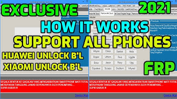 Huawei FRP Tool | All Xiaomi MI account | OPPO,xiaomi,samsung,HTC,lenovo,ASUS| Explain how it works