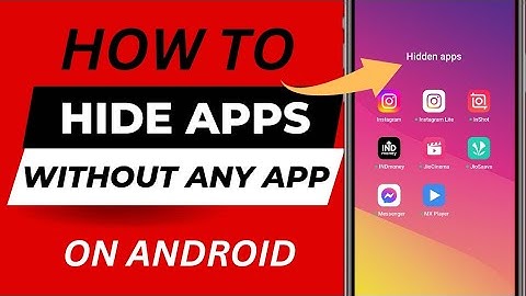 How To Hide Apps On Android Without Downloading Any Third Party App || Apps Hide kaisy karay Android