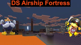 DS Airship Fortress Minecraft Mario Kart Tour
