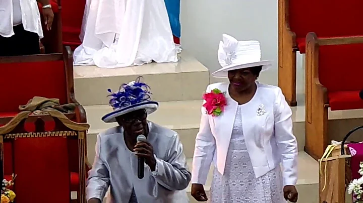 Mother Rachael Mackey Sings at Zion Baptist Church