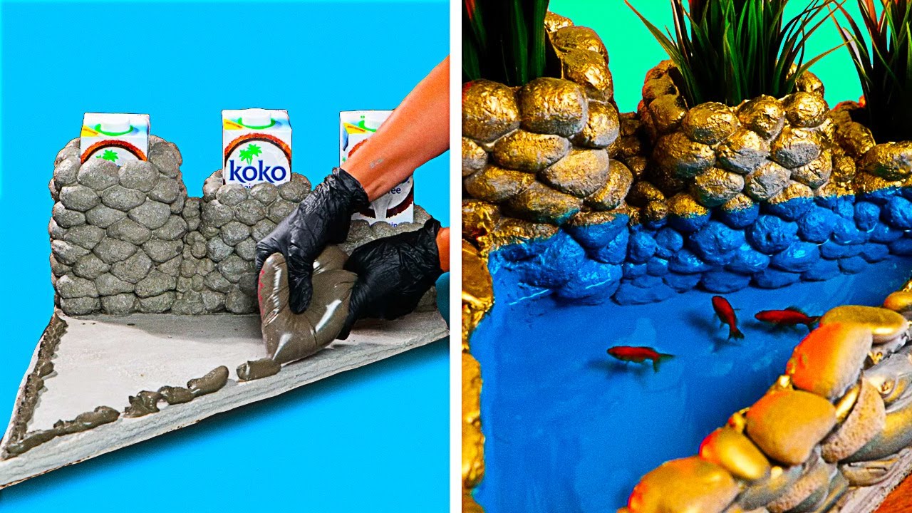 28 ARTESANÍAS DE CEMENTO para la decoración del hogar