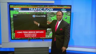 Alternate routes for drivers in wake of months-long bridge repair on I-840
