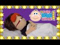 Get up and get some sleep  the baby big mouth kids music show  educationals for kids
