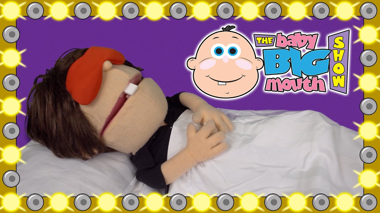 Get Up And Get Some Sleep | The Baby Big Mouth Kids Music Show | Educational Videos for Kids