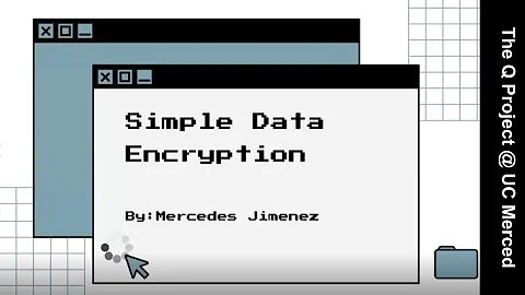 Simple Data Encryption -- Mercedes Jimenez