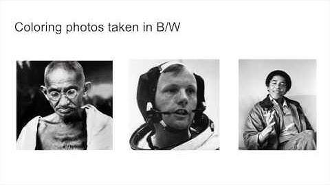 15780 - Old Image Colorization using Neural Networks