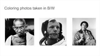 15780 - Old Image Colorization using Neural Networks