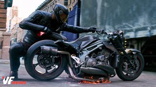 Fast \& Furious - Hobbs \& Shaw Cyborg Motorcycle Chase