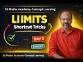 LIMITS Day 6 | Easy Tricks for Inter &amp; EAMCET | SS Maths Academy – Concept Learning