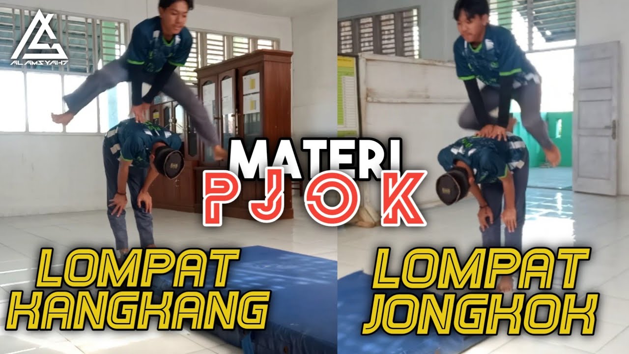 Materi PJOK Senam Lantai  Lompat Kangkang  Lompat Jongkok