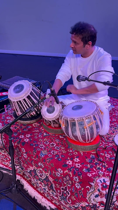 Mayookh Bhaumik -Stanford Jazz Festival Soundcheck || #shortsvideo #tabla #mayookhbhaumik #mayookh