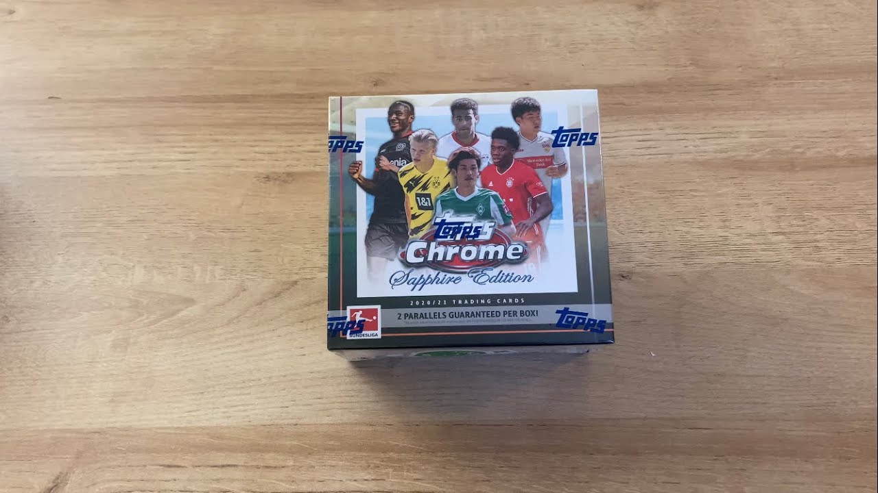 2021 Topps Chrome Bundesliga Sapphire Box Opening | Potential Huge Hits |