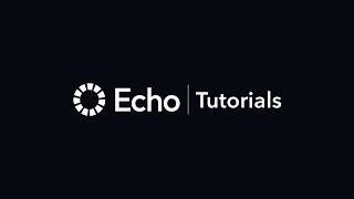 Echo Tutorials - Mobile Syncs