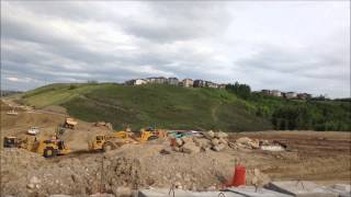 627 scrapers push pulling...