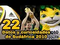 22 datos y curiosidades de Sudáfrica 2010 que probablemente no sabías.⚽🇿🇦