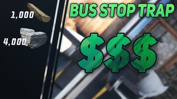 OP Rust Bus Stop Trap Base Design