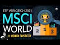 MSCI  World ETF Vergleich 2021 📈🌍 Bester ETF MSCI World 2021 !?