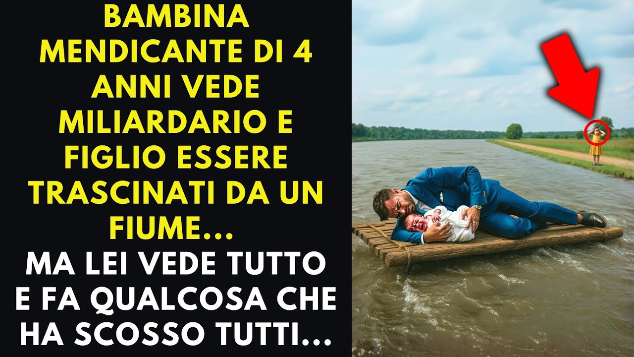 BAMBINA MENDICANTE DI 4 ANNI VEDE MILIARDARIO E FIGLIO VENIRE ...