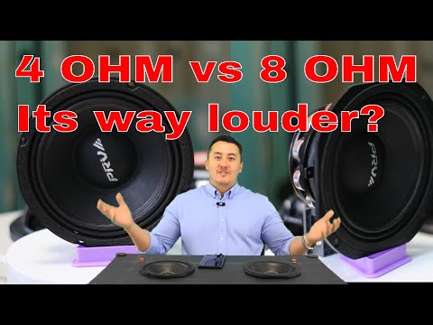 Video: Kan man blanda 8ohm högtalare med 4ohm?