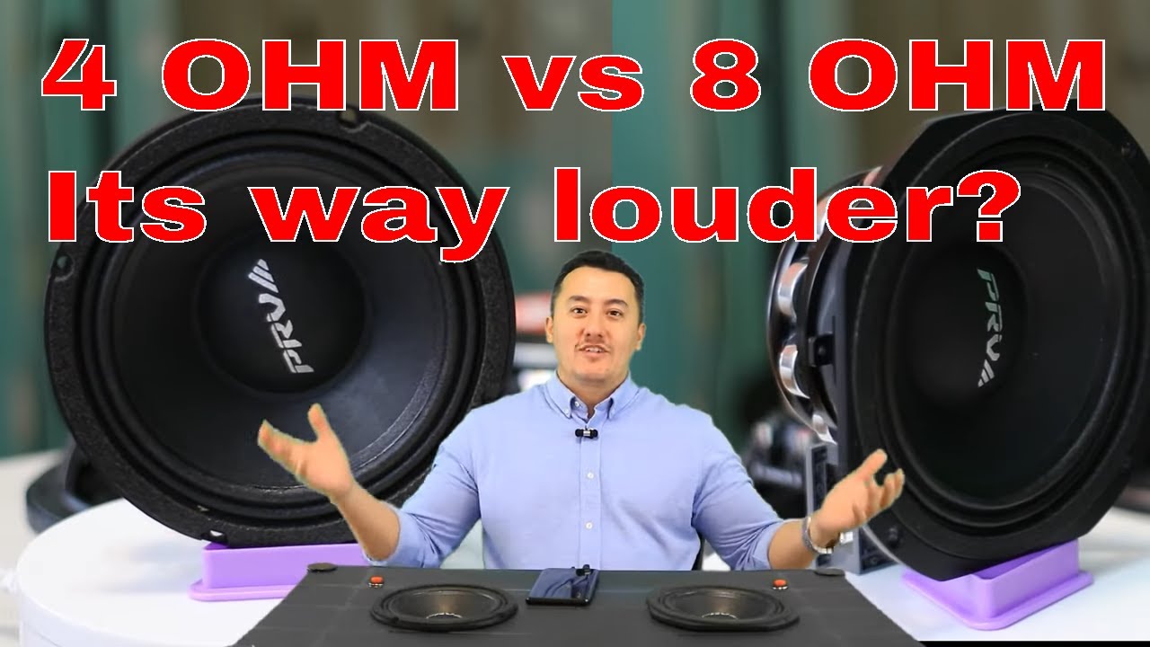 Are 4 Ohm Speakers Better Than 8 