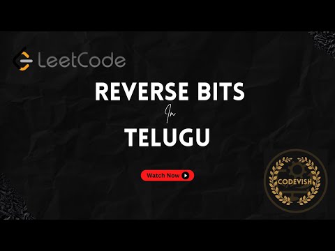 Reverse Bits LeetCode  Solution | Step-by-Step in Telugu