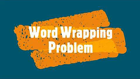 Word Wrap Problem - Dynamic Programming