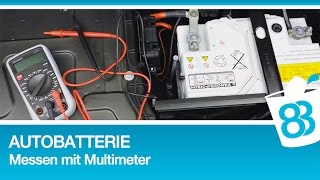 Wie viel Volt muss eine Autobatterie haben?