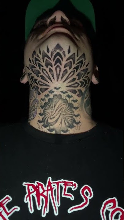 Throat tattoo geometry - YouTube